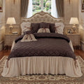 Shadow Grace - 5 Pcs Bridal comforter set