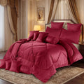 RED MONTANA COMFORTER SET - 14 PCS luxury
