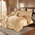 YELLOW REGAL COMFORTER SET - 14 PCS luxury